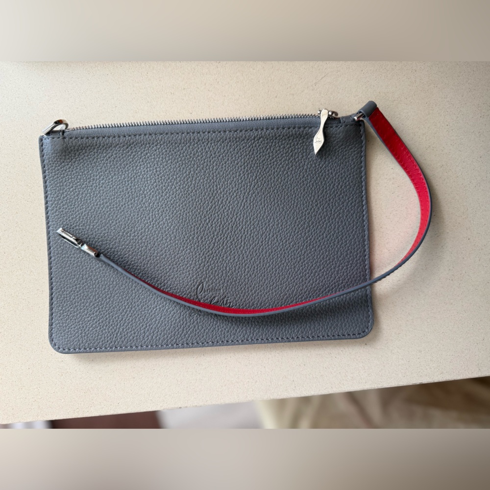 **MINT** Christian Louboutin Cabata Tote *RARE GREY* - Picture 5 of 11